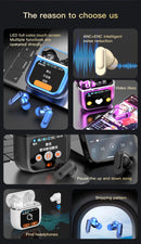 IG-SB SmartBud Bluetooth Earbuds with Screen
