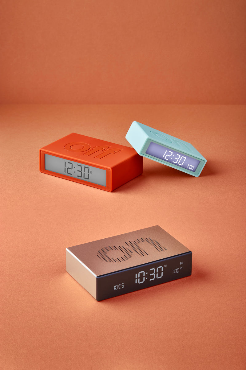 Flip + Travel Alarm Clock