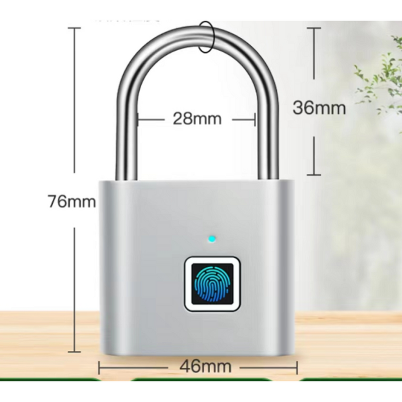 Biometric Lock Sample Biometric Fingerprint Lock - Square