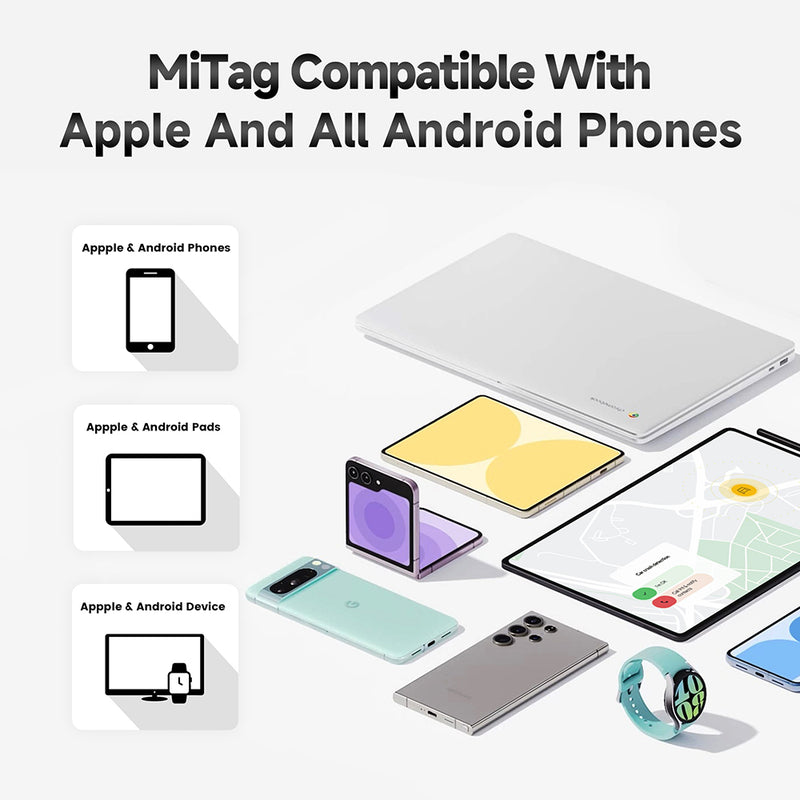 MiTag Duo - Android and Apple Compatible